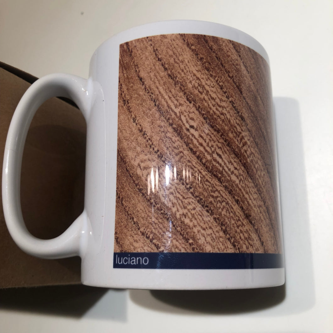 Elm printed ceramic mug Luciano